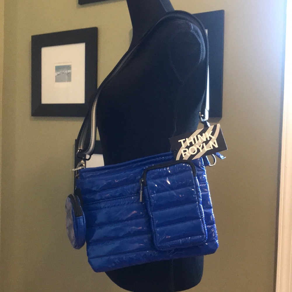 Think Royln Crossbody with Clíp on Pouch-Sidekick, NWT.